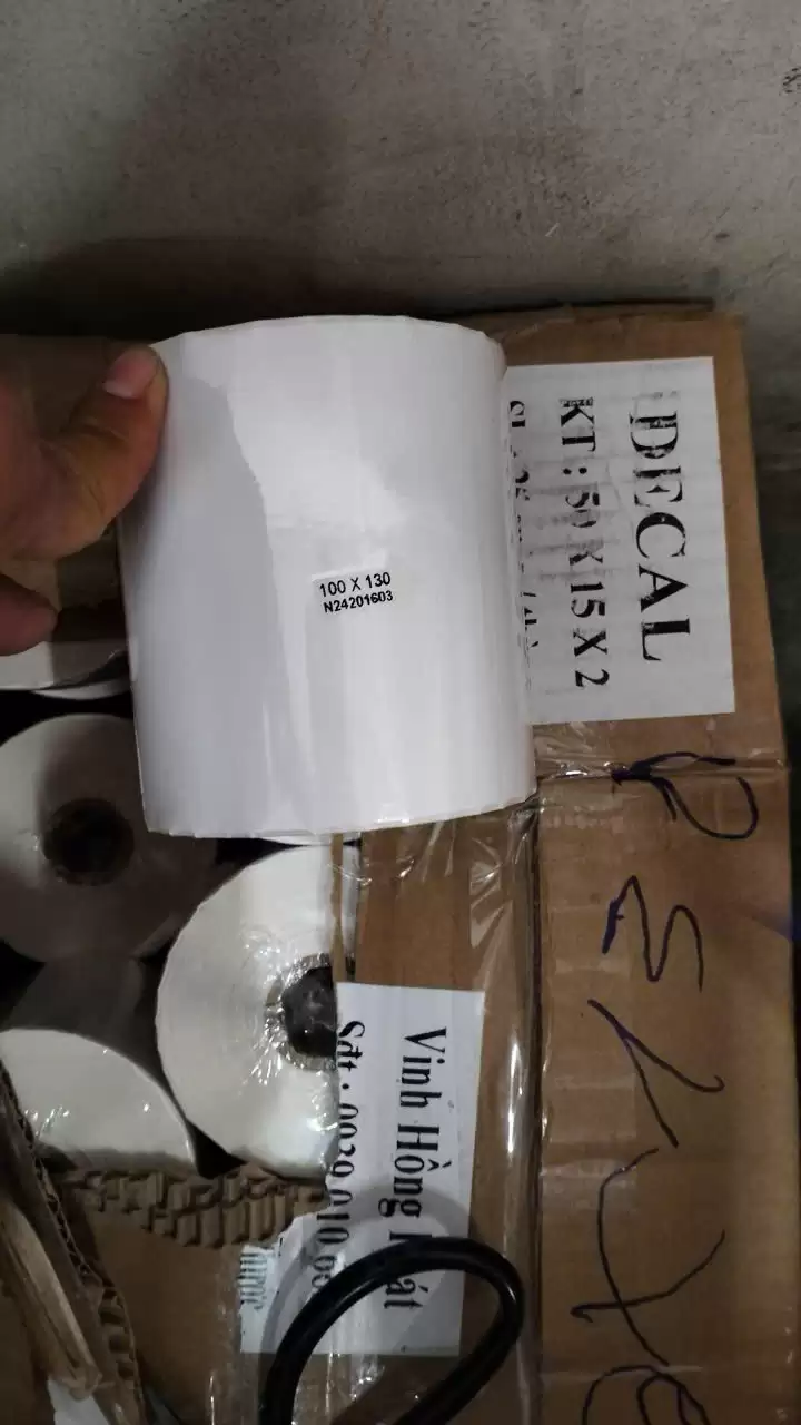 tem 80×55 mm (ngang x dọc) 50m tem mực (Sao chép)