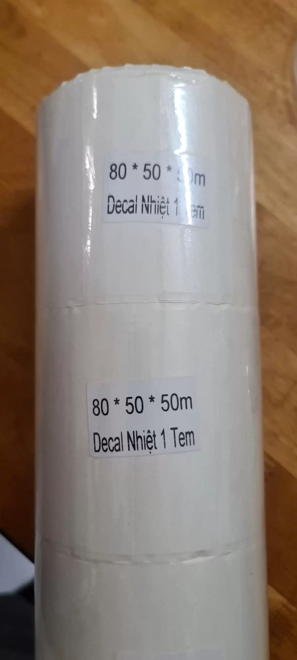 tem 80×55 mm (ngang x dọc) 50m tem mực (Sao chép)