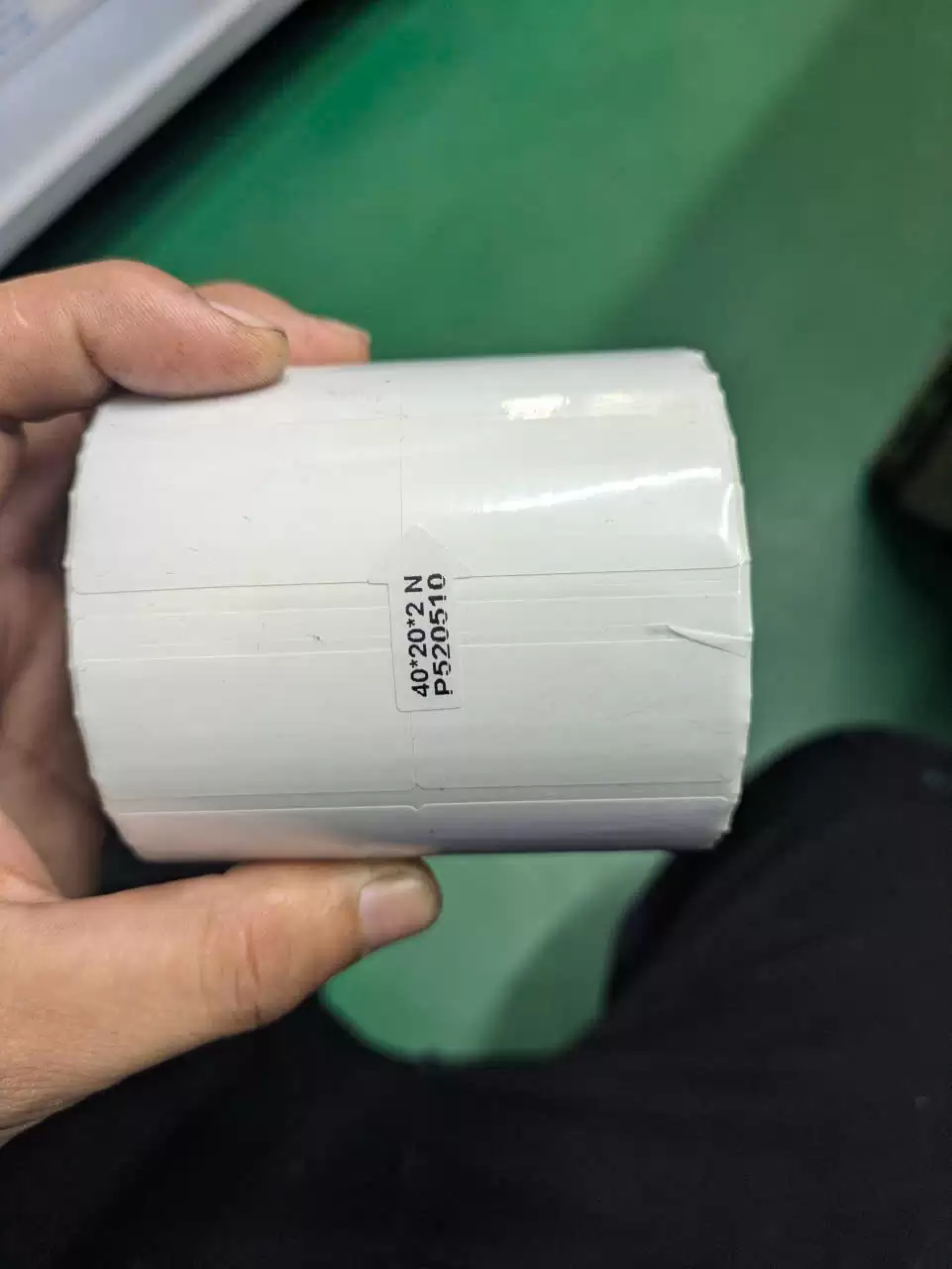 Giấy decal in tem nhãn mã vạch 40×20 tem nhiệt 30m