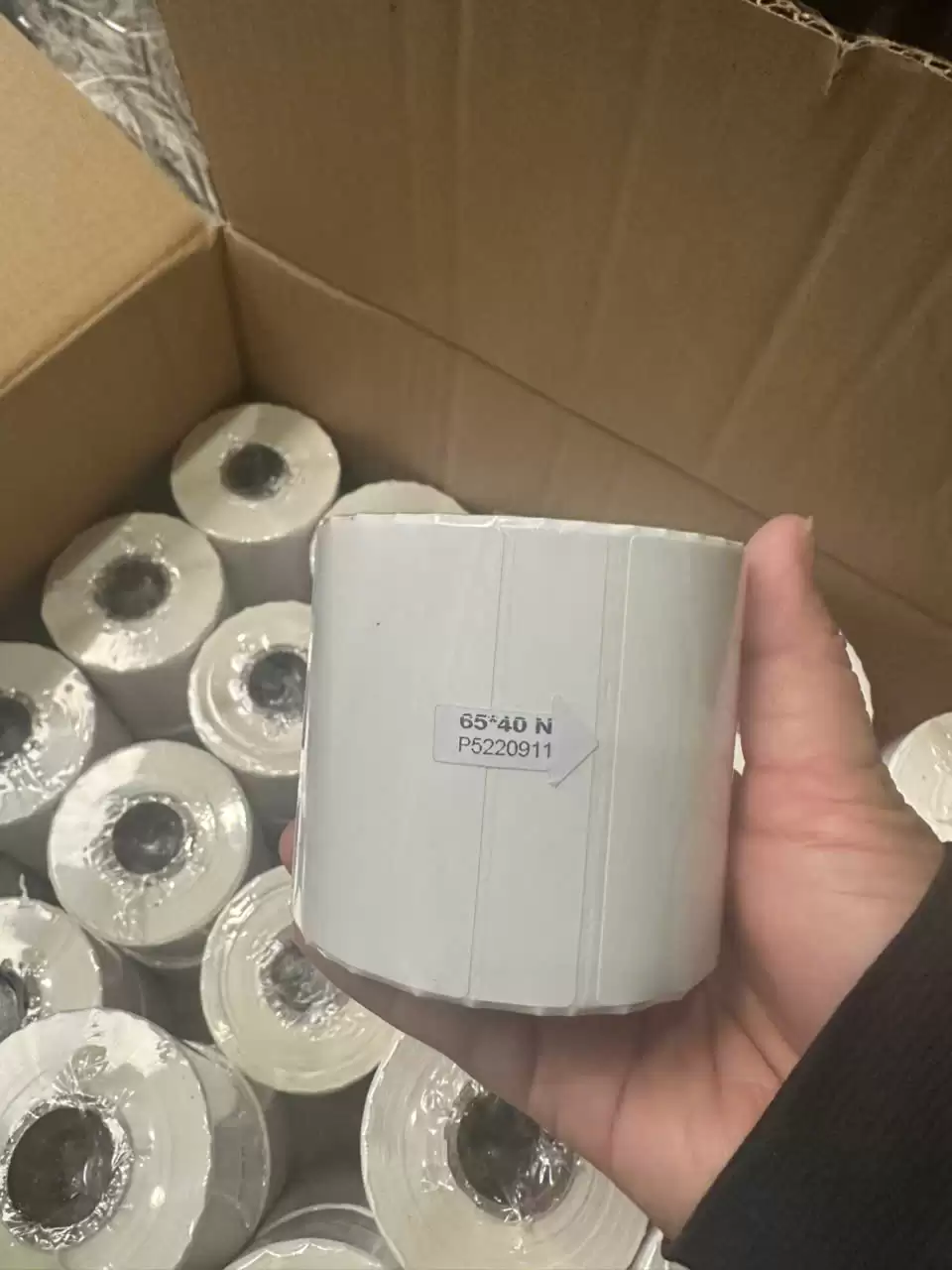 Tem Nhiệt 65x40mm 30m