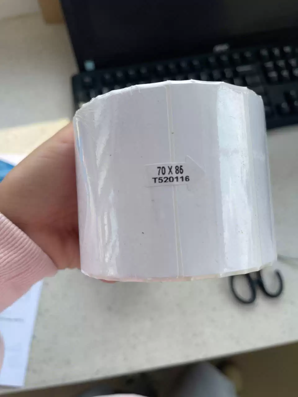 Giấy decal in mã vạch 100×80 mm 50m (Sao chép)