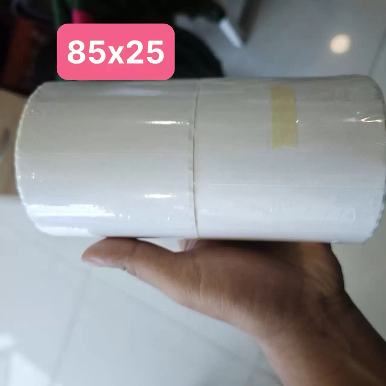Tem Mực 85x25mm – Cuộn 50m