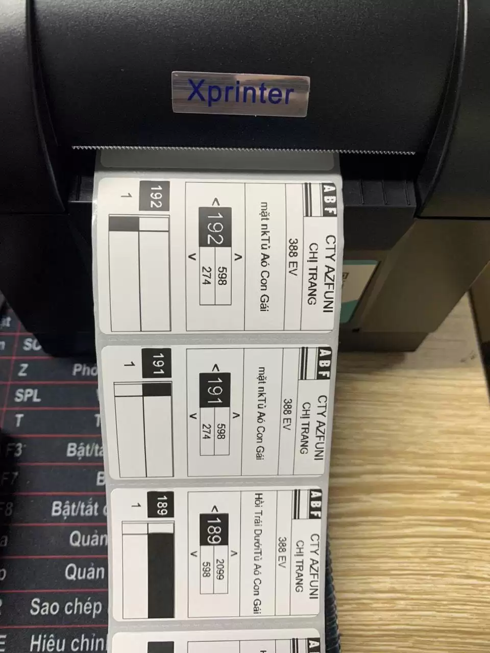 Máy in tem Xưởng Gỗ, Nội thất CNC Xprinter 350B