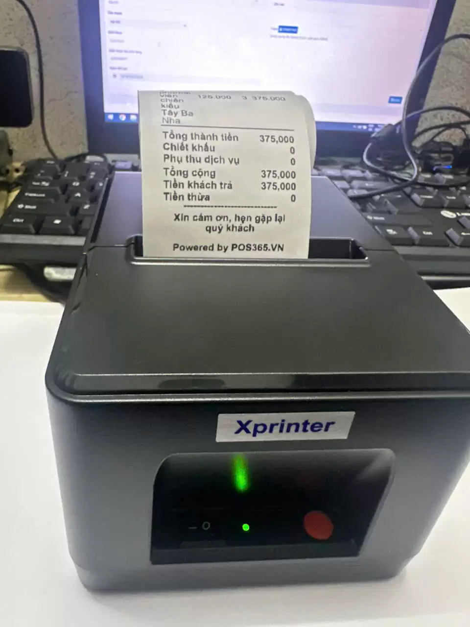 Xprinter 58IIB – Máy in hóa đơn XP-58IIB [USB + Bluetooth], in bill bán hàng khổ K58