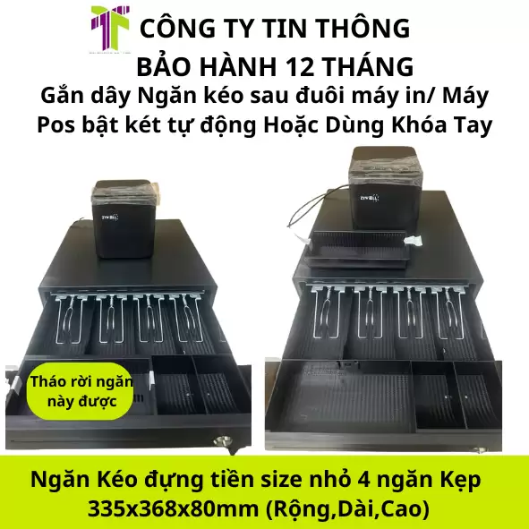 ngăn kéo bật két tự động size nhỏ