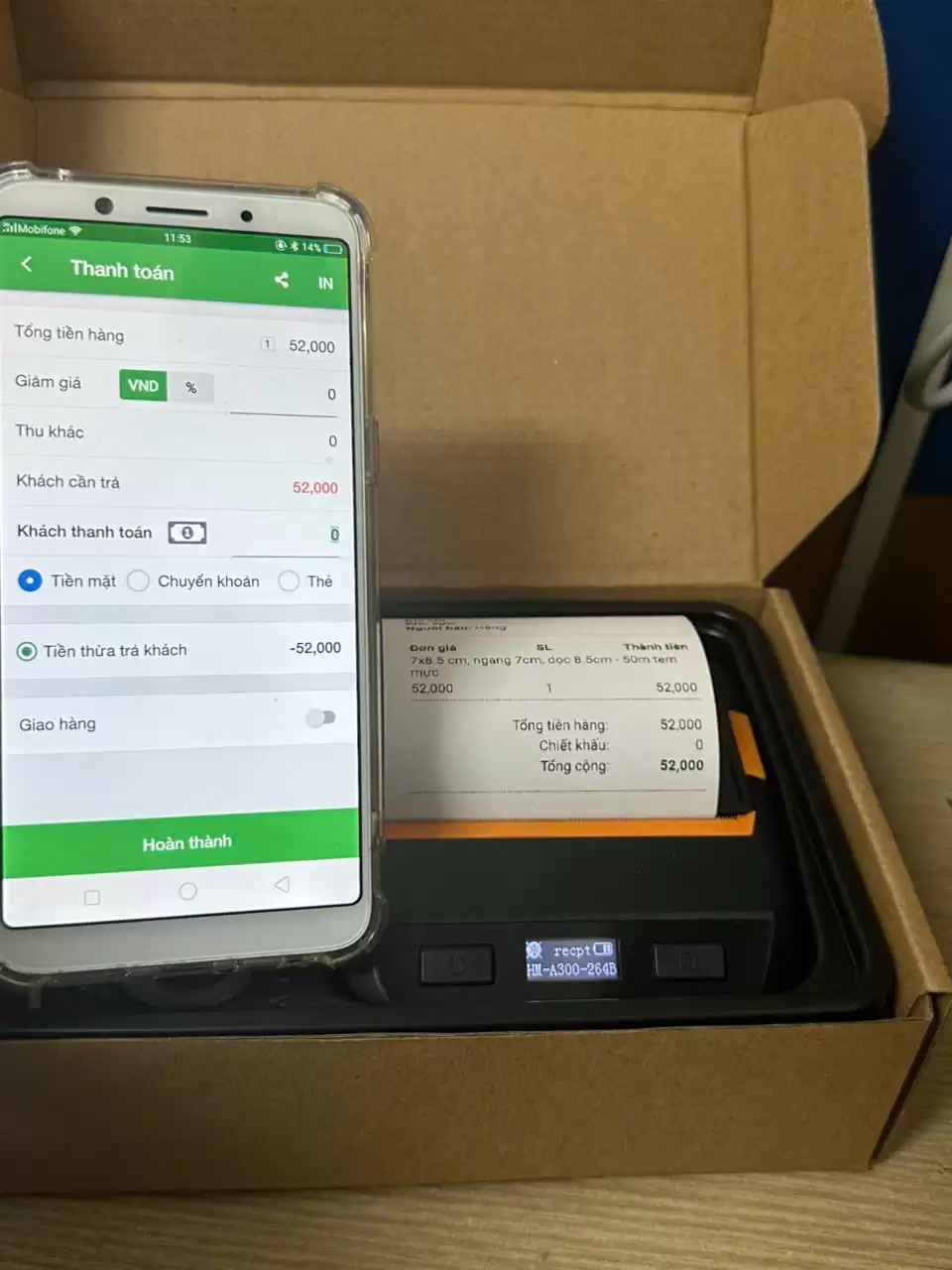 máy in bluetooth k80 MÁY IN MISA ESHOP BLUETOOTH K80 – HM-A300E – IN BILL K80, IN HÓA ĐƠN ĐIỆN TỬ