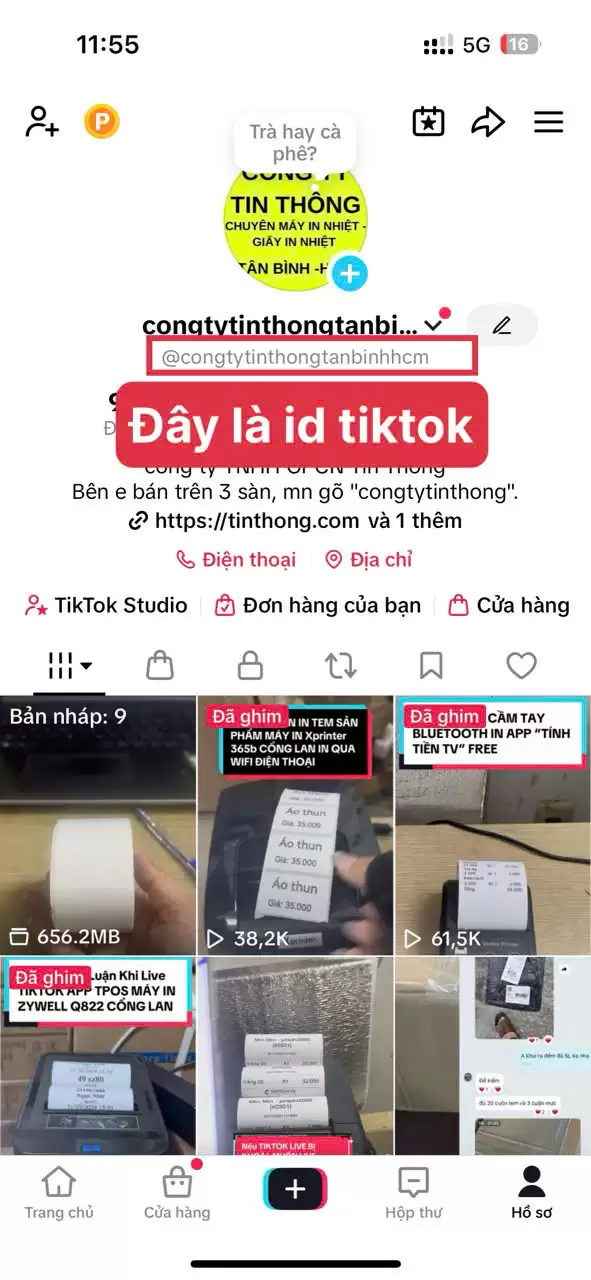 TÍNH NĂNG CHUYỂN TIKTOK MỚI KHI BỊ KHÓA TRÊN PHẦN MỀM CHOTDON.VN