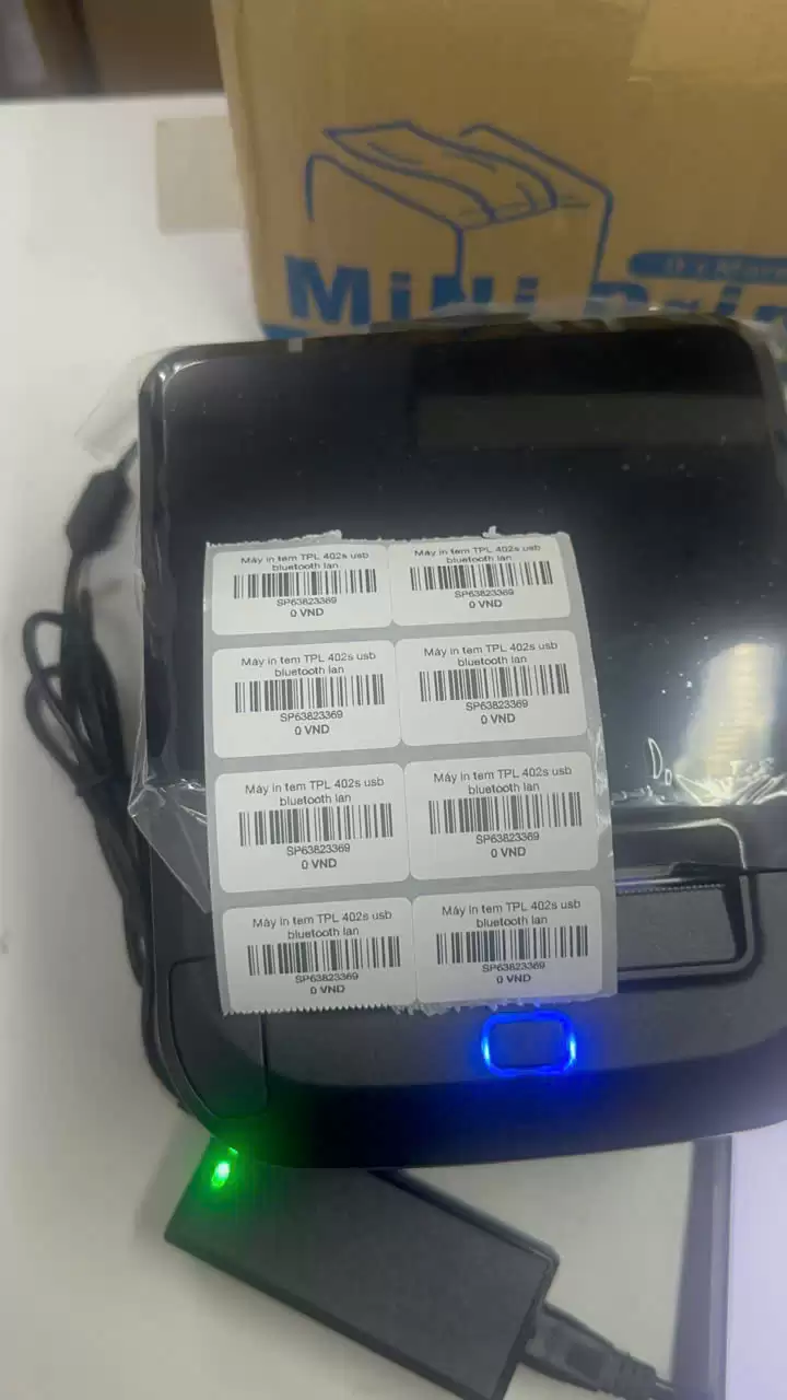 máy in tem zywell zy310 Máy In Mã Vạch Zy310 – In 2 Tem Phần Mềm KiotViet