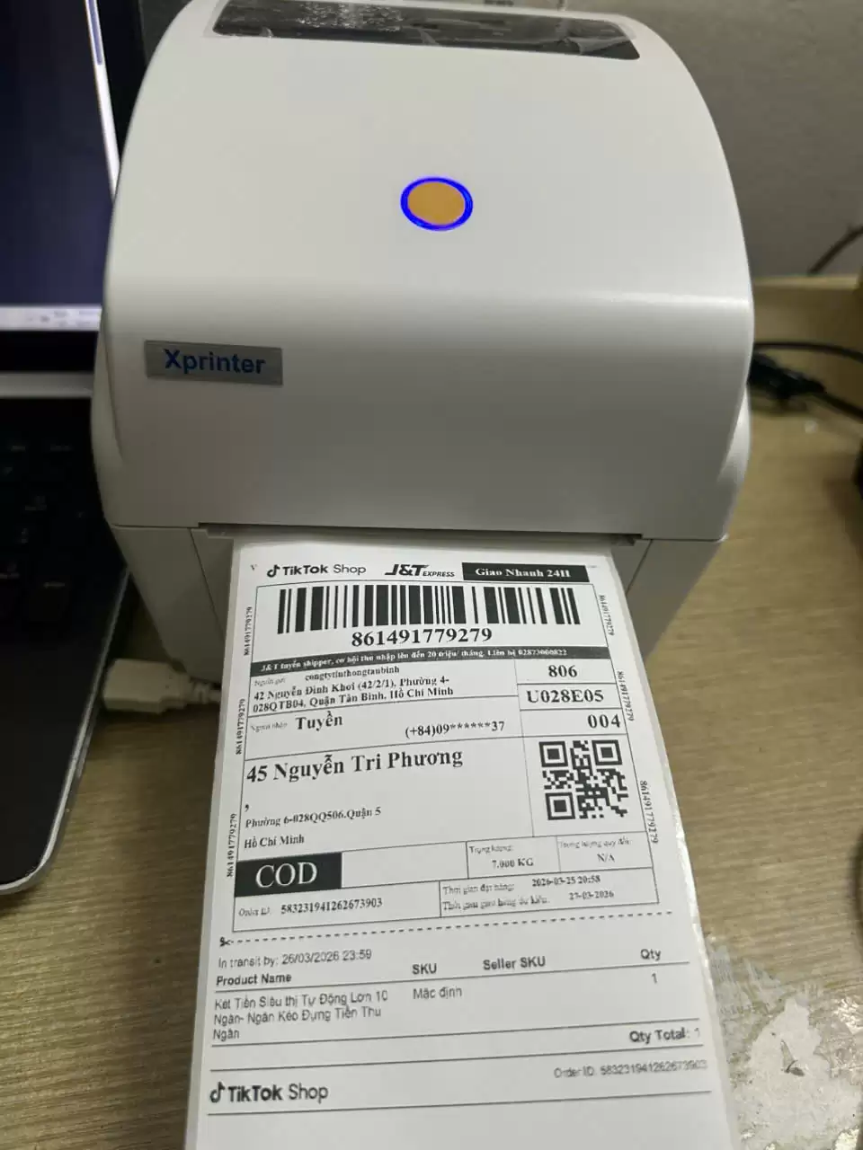 máy in tem A6 máy in tem A6