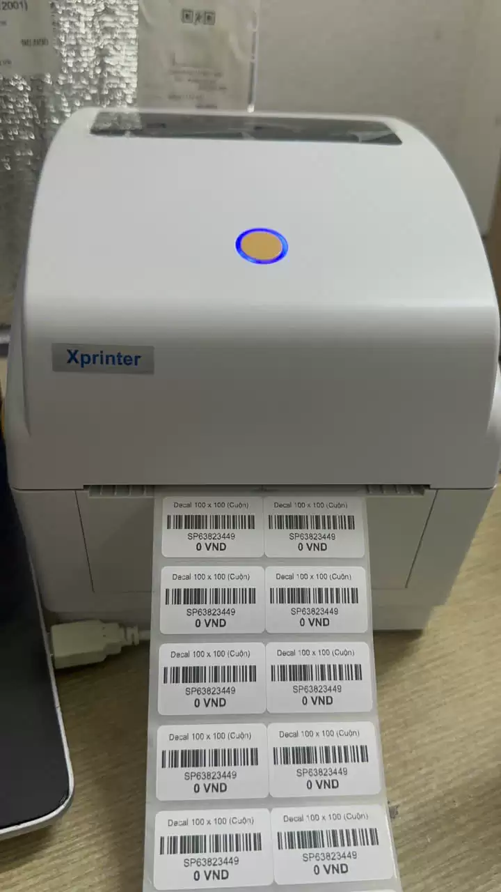 máy in tem mã vạch XP-428A máy in tem mã vạch XP-428A