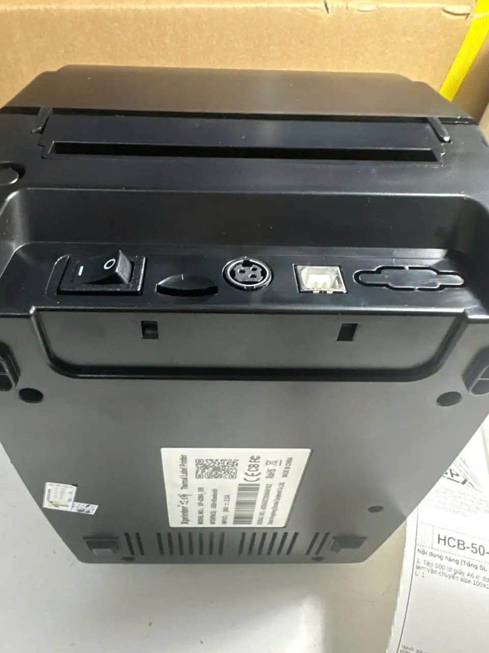 Máy in mã vận đơn Shopee 428a Máy In Đơn TMĐT, GHN, VNPOST, SPX Từ Điện Thoại Máy Tính XP-428A USB Bluetooth
