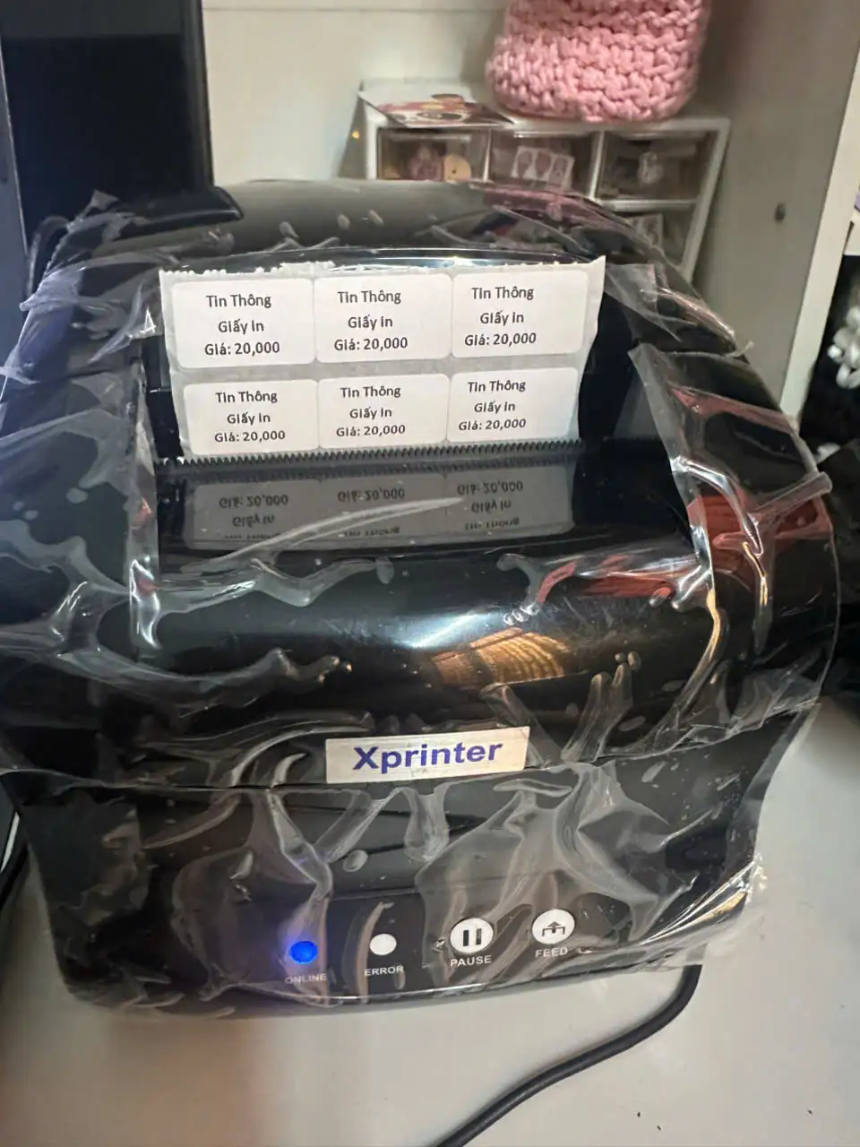 Máy In Mã Vạch 3 Tem 25x15 Xprinter XP-365B