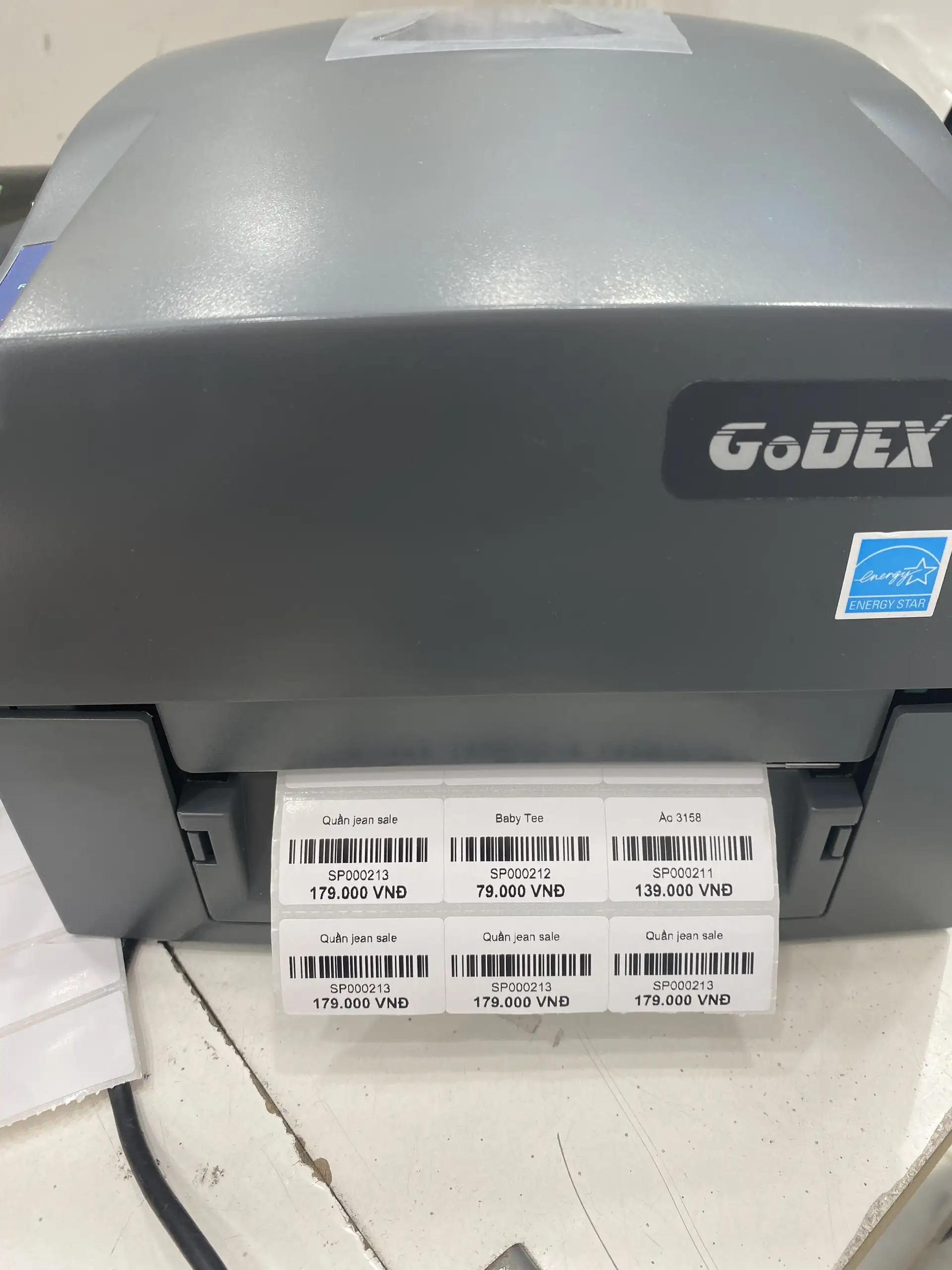 máy in tem GODEX G500 Máy In Mã Vạch GODEX G500 In Mực Ribbon