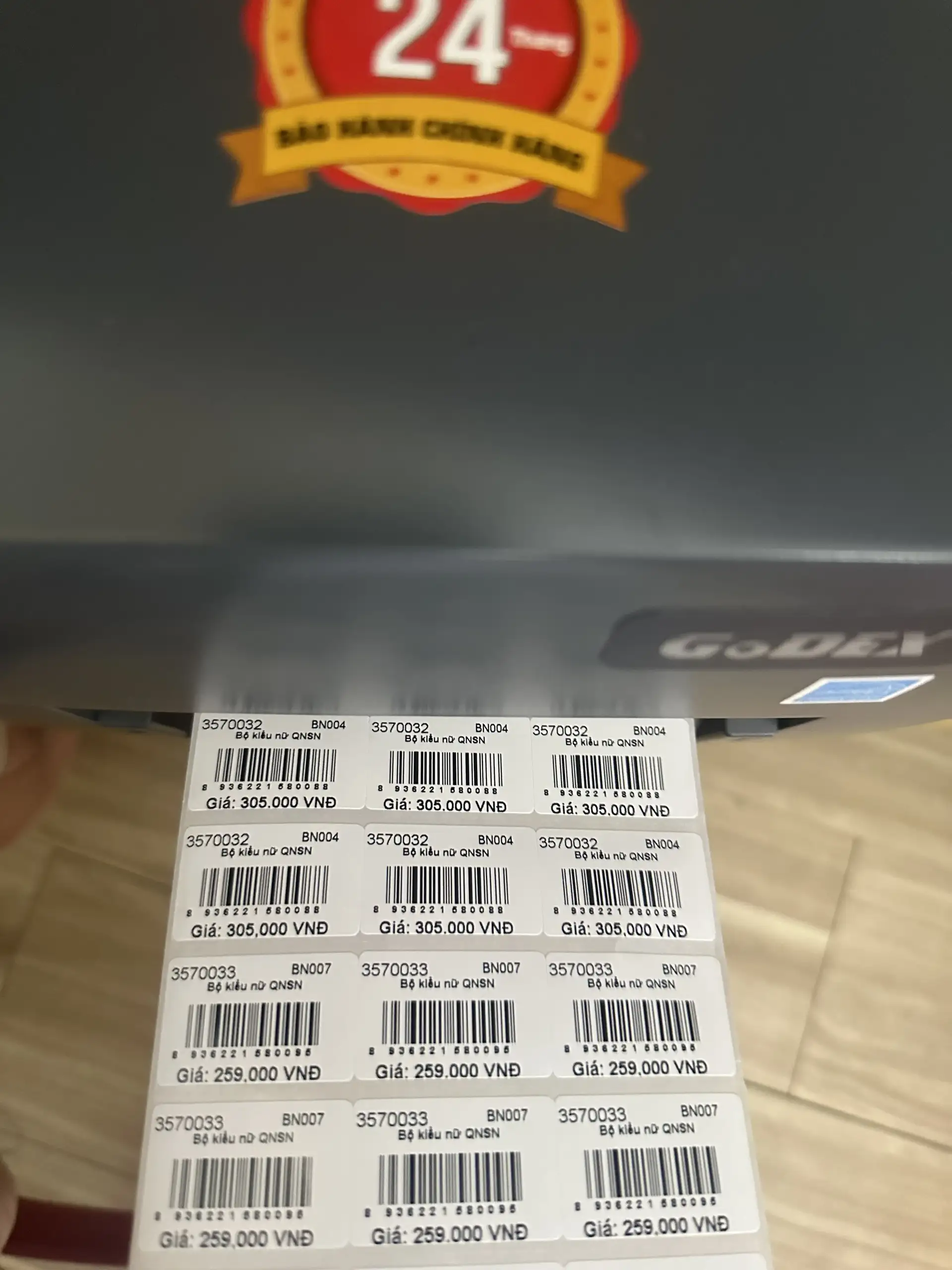 máy in mã vạch GODEX G50 Máy In Mã Vạch GODEX G500 In Mực Ribbon