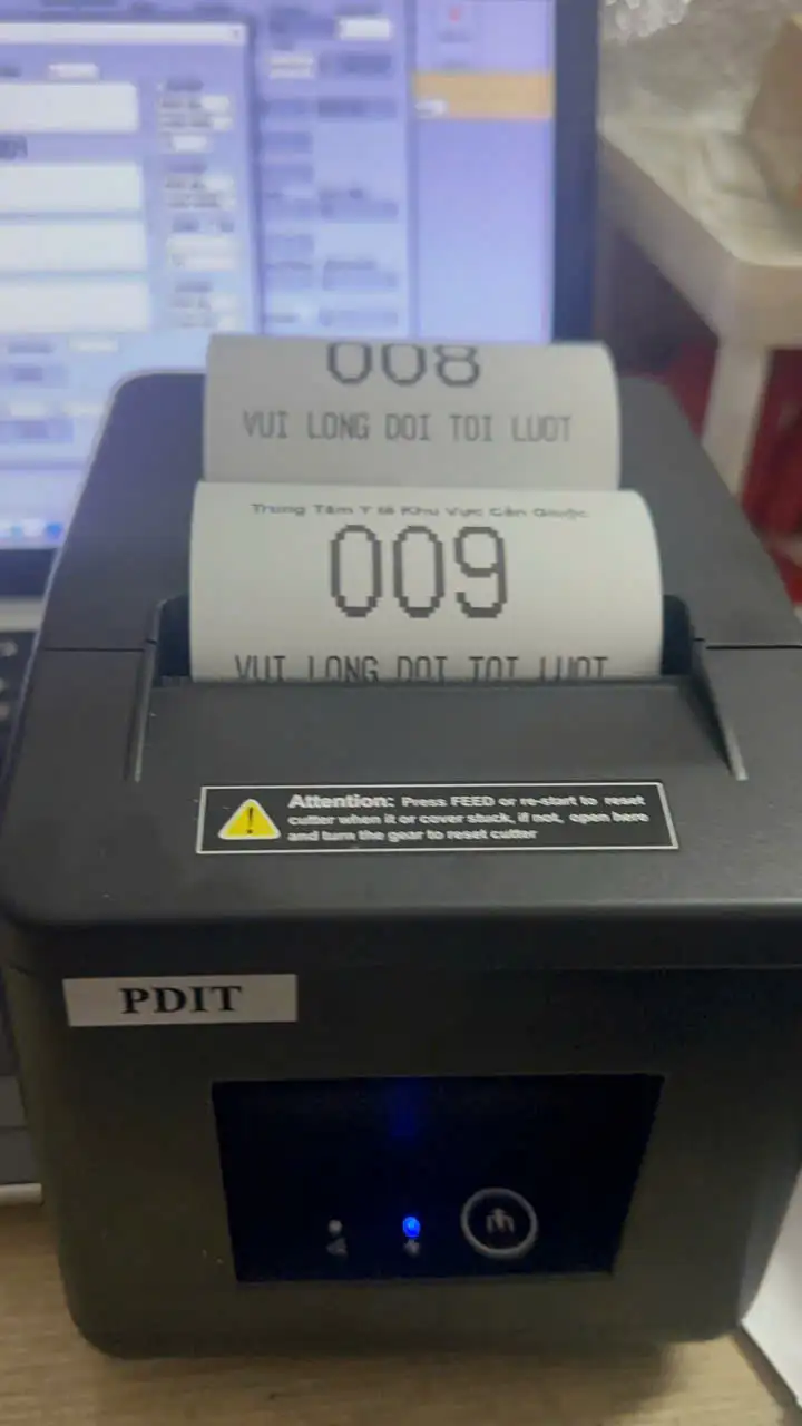 Máy In Số Thứ Tự Xử Lý Vi Phạm Qua Hình Ảnh PD805KL