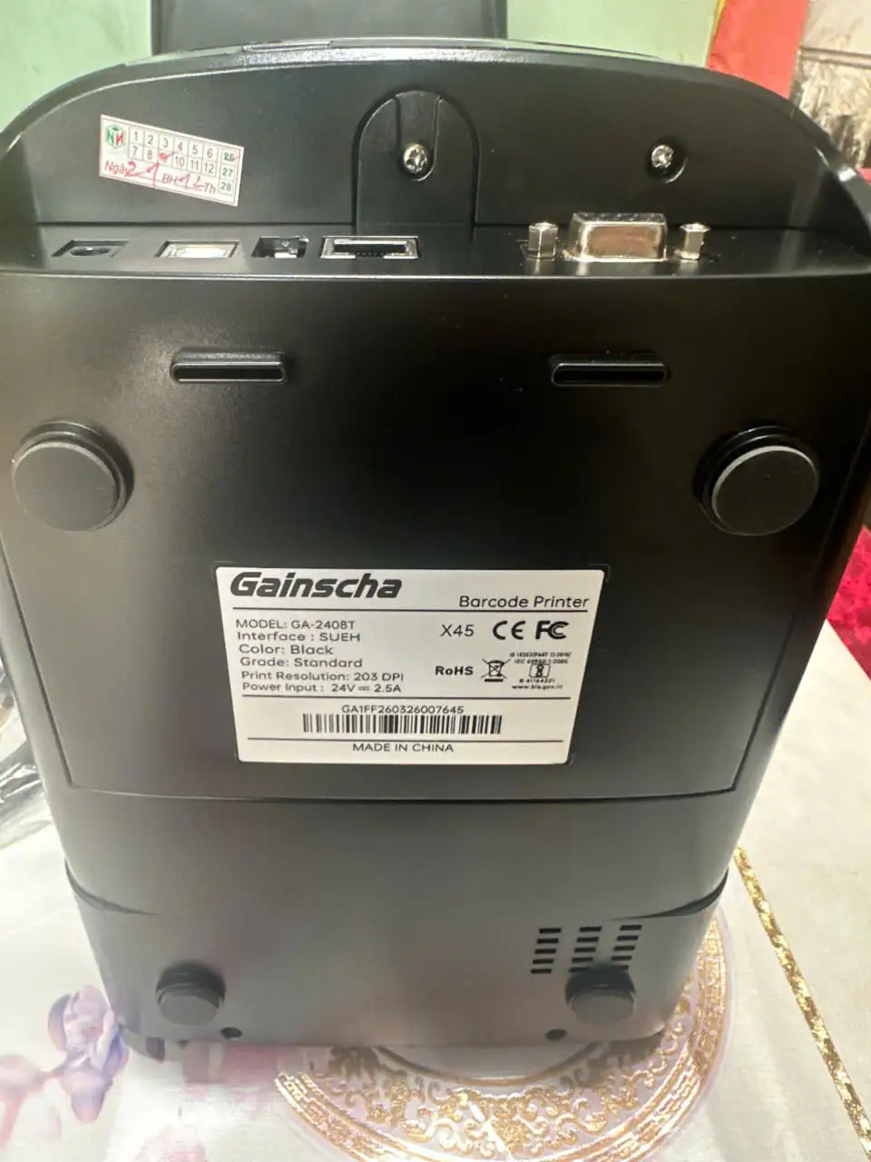 Máy in mã vạch Gainscha GA-2408T Máy in mã vạch Gainscha GA-2408T